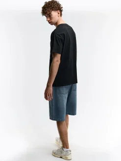 GATE Bawełniana koszulka z napisem| Koszulki·Koszulki ☀️|Koszulki·Koszulki Z Nadrukiem