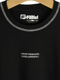 GATE Bawełniana koszulka z napisem| Koszulki·Koszulki ☀️|Koszulki·Koszulki Z Nadrukiem