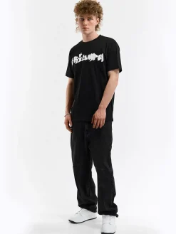 GATE Bawełniana koszulka z napisem| Koszulki·Koszulki ☀️|Koszulki·Koszulki Z Nadrukiem