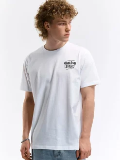 GATE Bawełniana koszulka z napisem| Koszulki·Koszulki ☀️|Koszulki·Basic Koszulki I Podkoszulki