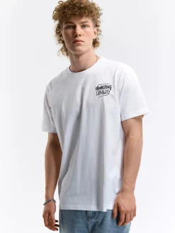 GATE Bawełniana koszulka z napisem| Koszulki·Koszulki ☀️|Koszulki·Basic Koszulki I Podkoszulki