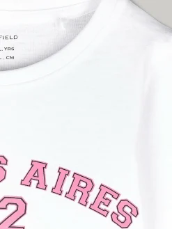 GATE Bawełniana koszulka z napisem|Dzieci Dziewczynki·Koszulki I Topy