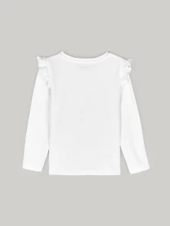 GATE Bawełniana koszulka z napisem|Dzieci Dziewczynki·Koszulki I Topy