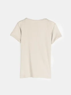 GATE Bawełniana koszulka z napisem|Dzieci Dziewczynki·Koszulki I Topy