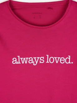 GATE Bawełniana koszulka z napisem|Dzieci Dziewczynki·Koszulki I Topy