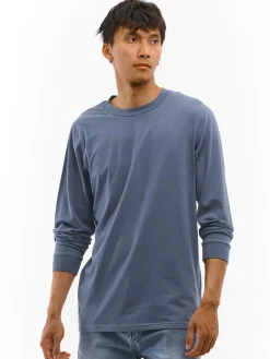 GATE Bawełniana koszulka z patentami| Koszulki·Koszulki Z Długim Rękawem|Koszulki·Basic Koszulki I Podkoszulki