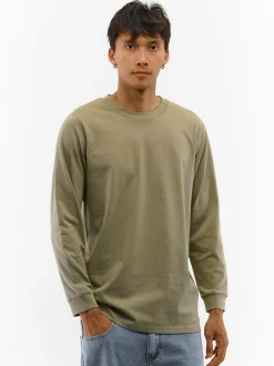 GATE Bawełniana koszulka z patentami| Koszulki·Koszulki Z Długim Rękawem|Koszulki·Basic Koszulki I Podkoszulki