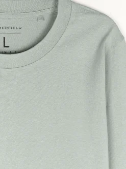 GATE Bawełniana koszulka z patentami| Koszulki·Koszulki Z Długim Rękawem|Koszulki·Basic Koszulki I Podkoszulki