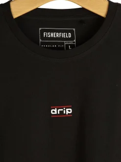 GATE Bawełniana koszulka z wypukłym napisem| Koszulki·Koszulki ☀️|Koszulki·Koszulki Z Nadrukiem