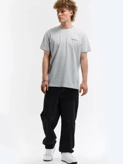 GATE Bawełniana koszulka z wypukłym napisem| Koszulki·Koszulki ☀️|Koszulki·Basic Koszulki I Podkoszulki