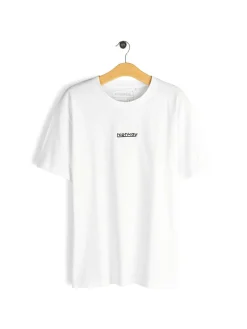 GATE Bawełniana koszulka z wypukłym napisem| Koszulki·Koszulki ☀️|Koszulki·Koszulki Z Nadrukiem