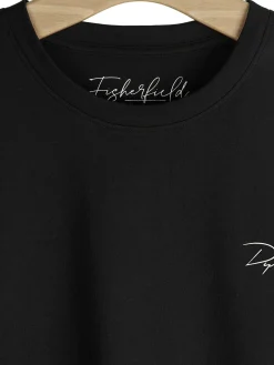 GATE Bawełniana koszulka z wypukłym napisem| Koszulki·Koszulki ☀️|Koszulki·Basic Koszulki I Podkoszulki