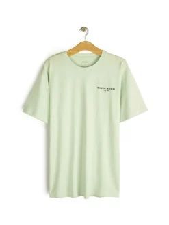 GATE Bawełniana koszulka z wypukłym napisem| Koszulki·Koszulki ☀️|Koszulki·Koszulki Z Nadrukiem