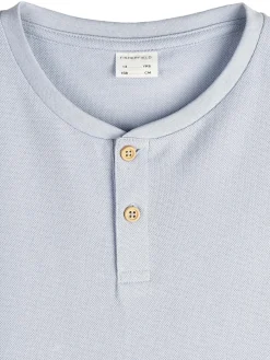 GATE Bawełniana koszulka zapinana na guziki|Dzieci Chłopcy·Koszulki