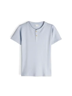 GATE Bawełniana koszulka zapinana na guziki|Dzieci Chłopcy·Koszulki