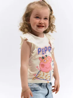 GATE Bawełniana koszulka ze Świnką Peppą|Dzieci Dziewczynki·Koszulki I Topy