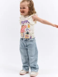 GATE Bawełniana koszulka ze Świnką Peppą|Dzieci Dziewczynki·Koszulki I Topy