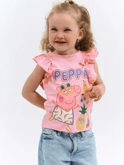 GATE Bawełniana koszulka ze Świnką Peppą|Dzieci Dziewczynki·Koszulki I Topy