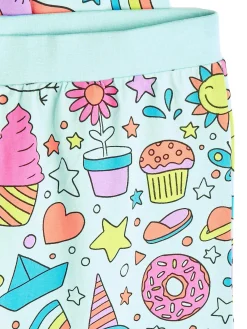 GATE Bawełniana piżama z nadrukiem|Dzieci Dziewczynki·Bielizna