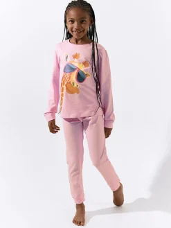 GATE Bawełniana piżama z nadrukiem|Dzieci Dziewczynki·Bielizna