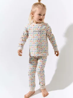 GATE Bawełniana piżama z nadrukiem|Dzieci Dziewczynki·Bielizna