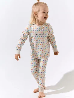 GATE Bawełniana piżama z nadrukiem|Dzieci Dziewczynki·Bielizna