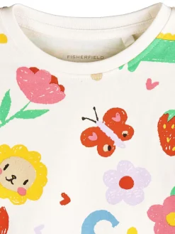 GATE Bawełniana piżama z nadrukiem|Dzieci Dziewczynki·Bielizna