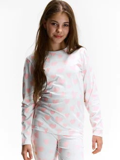 GATE Bawełniana piżama z nadrukiem|Dzieci Dziewczynki·Bielizna