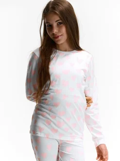 GATE Bawełniana piżama z nadrukiem|Dzieci Dziewczynki·Bielizna