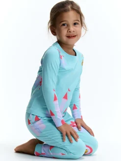 GATE Bawełniana piżama z nadrukiem|Dzieci Dziewczynki·Bielizna