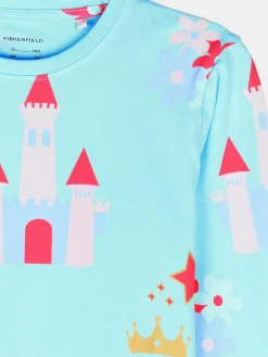 GATE Bawełniana piżama z nadrukiem|Dzieci Dziewczynki·Bielizna