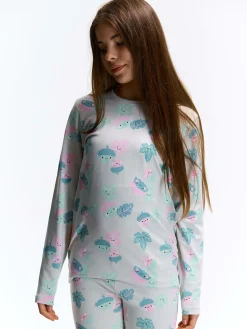 GATE Bawełniana piżama z nadrukiem|Dzieci Dziewczynki·Bielizna