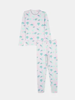 GATE Bawełniana piżama z nadrukiem|Dzieci Dziewczynki·Bielizna