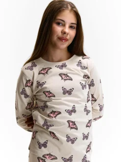 GATE Bawełniana piżama z nadrukiem|Dzieci Dziewczynki·Bielizna