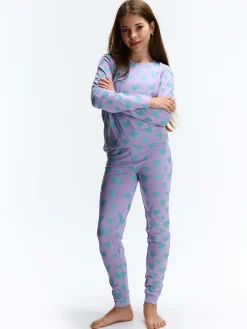 GATE Bawełniana piżama z nadrukiem|Dzieci Dziewczynki·Bielizna