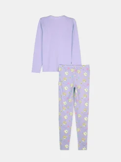 GATE Bawełniana piżama z nadrukiem|Dzieci Dziewczynki·Bielizna