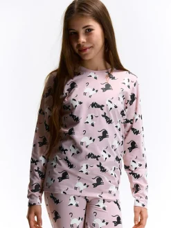 GATE Bawełniana piżama z nadrukiem|Dzieci Dziewczynki·Bielizna