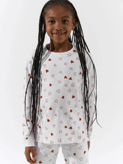 GATE Bawełniana piżama z nadrukiem|Dzieci Dziewczynki·Bielizna