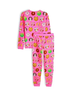 GATE Bawełniana piżama z nadrukiem|Dzieci Dziewczynki·Bielizna