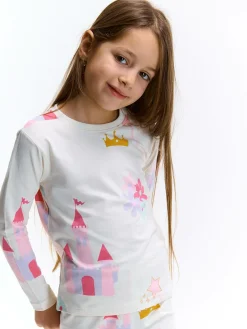 GATE Bawełniana piżama z nadrukiem|Dzieci Dziewczynki·Bielizna