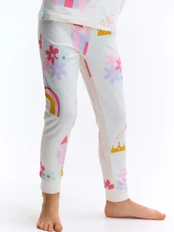 GATE Bawełniana piżama z nadrukiem|Dzieci Dziewczynki·Bielizna