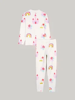 GATE Bawełniana piżama z nadrukiem|Dzieci Dziewczynki·Bielizna