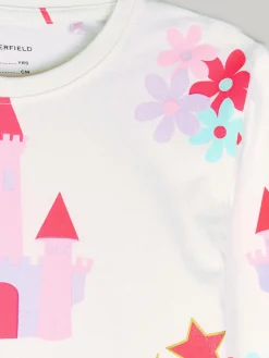 GATE Bawełniana piżama z nadrukiem|Dzieci Dziewczynki·Bielizna