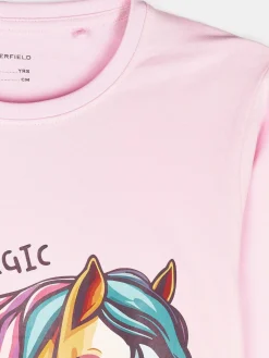 GATE Bawełniana piżama z nadrukiem|Dzieci Dziewczynki·Bielizna