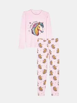 GATE Bawełniana piżama z nadrukiem|Dzieci Dziewczynki·Bielizna