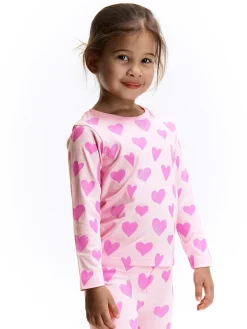 GATE Bawełniana piżama z nadrukiem|Dzieci Dziewczynki·Bielizna