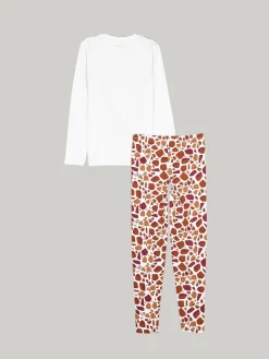 GATE Bawełniana piżama z nadrukiem|Dzieci Dziewczynki·Bielizna