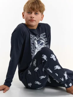 GATE Bawełniana piżama z nadrukiem|Dzieci Chłopcy·Bielizna