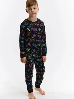 GATE Bawełniana piżama z nadrukiem|Dzieci Chłopcy·Bielizna