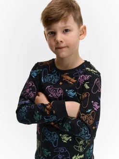 GATE Bawełniana piżama z nadrukiem|Dzieci Chłopcy·Bielizna